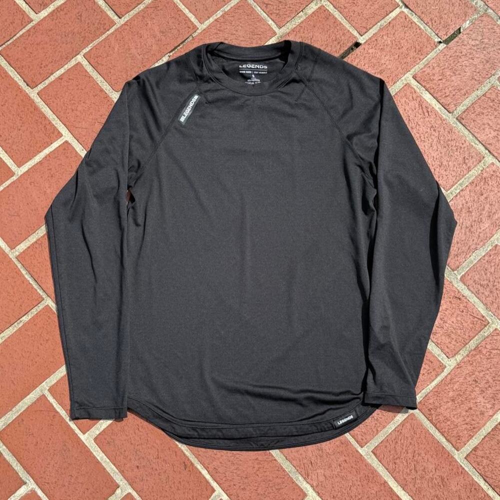 Legends athletic long sleeve black shirt